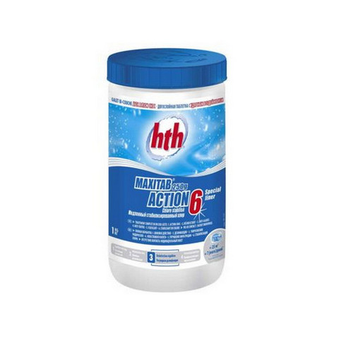 Двухслойная таблетка - быстрый и медленный хлор, 1,2кг HTH